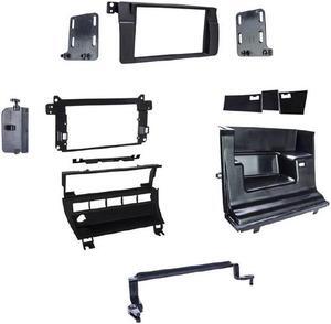 Metra 95-9312B Matte Black Double DIN Dash Kit for Select 99-06 BMW 3-Series/M3