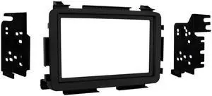 Metra 95-7810B Matte Black Double DIN Stereo Dash Kit for 2016-up Honda HR-V