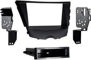 Metra 99-7350B Matte Black Single DIN Stereo Dash Kit for 12-up Hyundai Veloster