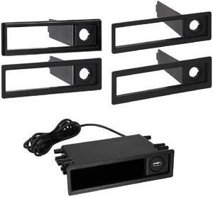 Metra 88-00-9007 ISO DIN Pocket Kit for Select 1981-2012 Vehicles w/USB Adapter