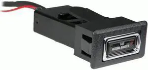 METRA 44-UA60 ANTENNA AMPLIFIER FOR AM FM W/ BYPASS SWITCH & 21" COAX CABLE NEW