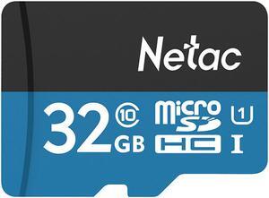 2 Pcs Netac P500 Micro SD Memory Card 32GB Data Storage TF Cards -Blue