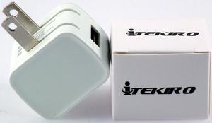 iTEKIRO 5V 1A Mini USB AC Wall Charger for Smartphones (Android Phone, Windows Phone, iPhone), GPS, MP3 MP4 Players, Digital Cameras, and Other USB Powered Devices with 5 Watt Input or Less