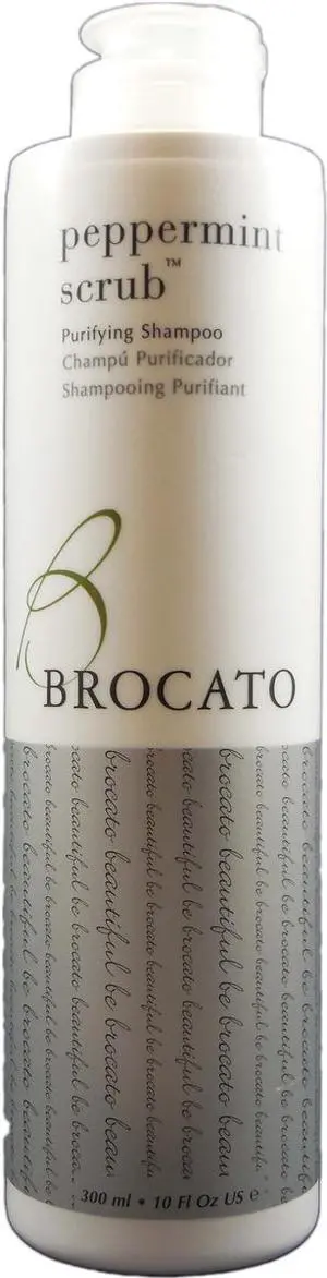 Brocato - Peppermint Scrub Detoxifying Shampoo 10oz