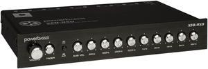 PowerBass XEQ-9XO 9 Band Active Equalizer Pre-Amp w/Subwoofer Control 1/2 Din