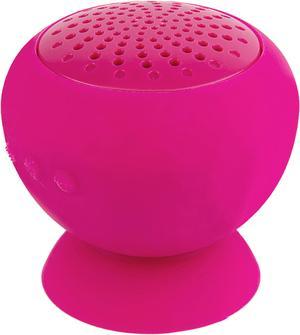 Universal Pink Vangoddy Bluetooth Suction Speaker with Hands Free Function