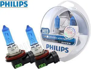 Philips H11 Diamond Vision 12362DVS2 Bulbs (PACK OF 2)