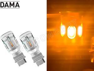 3156 DAMA MINI LED Light Bulbs BA15S Canbus Error-Free 24CSP Amber (Pack of 2)
