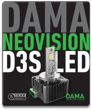 D3S: DAMA NEO VISION 6000K LED Bulbs 35W Error-free | Pack of 2
