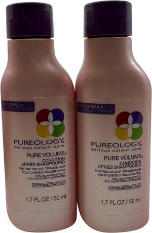 Pureology Pure Volume Conditioner Fine Color Treated Hair 1.7 OZ Set of 2