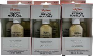 Sally Hansen Hard as Nails French Manicure Sheer Romance 0.45 OZ Set of 3
