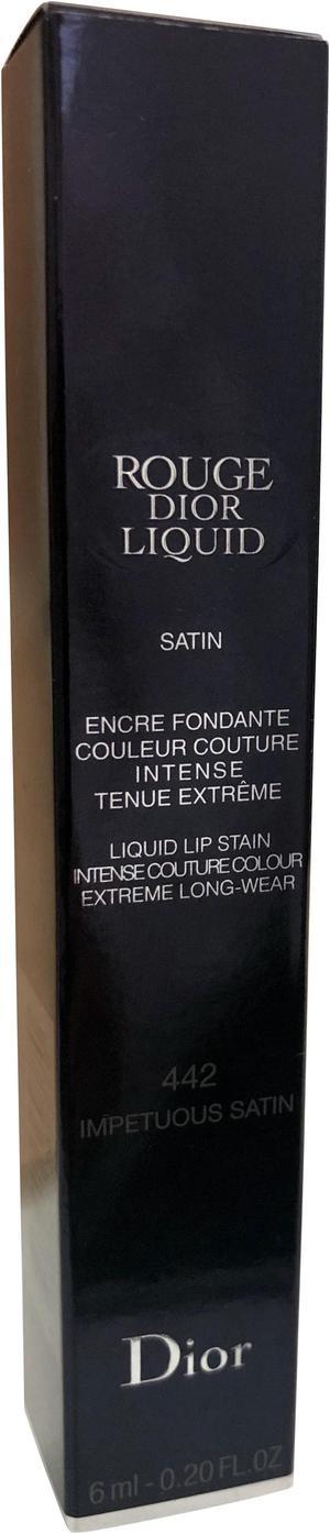 Dior Rouge Dior Liquid Satin 442 Impetuous Satin 0.20 OZ