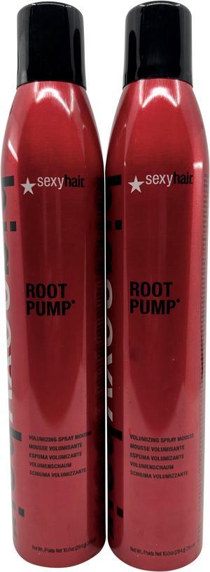 Sexy Hair Root Pump Volumizing Spray Mousse 10 OZ DUO
