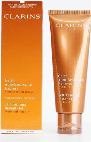 Clarins Self Tanning Instant Gel Face & Body 4.5 OZ