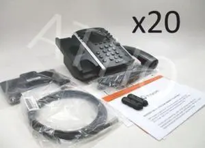 Bundle of 20 Polycom VVX 400 VoIP IP SIP Business Media Phone (2200-46157-025)