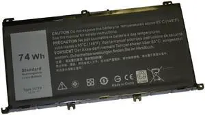 Powerwarehouse New 357F9 Replacement Battery for Dell Inspiron 7566, 7567, 7557, 5576, 5577, 7559 11.1V 6666mah