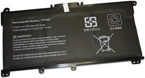 Powerwarehouse New TF03XL Replacement Battery for HP Pavilion 14-BK, 14-BF, 15-CC, 15-CD, 15-CK 11.55V 3630mah