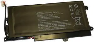 Powerwarehouse New PX03XL Replacement Battery for HP Envy 14 Touchsmart M6 11.1V 4350mah