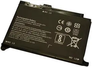 Powerwarehouse New BP02XL Replacement Battery for HP Pavilion 15-AU, Pavilion 15-AW, Pavilion 15t-AU, Envy 15-AS, HP 14-AM, HP 15-AY, HP 15-BA, HP 15-BG, HP OMEN 17-X sereis 7.7V 5350mah