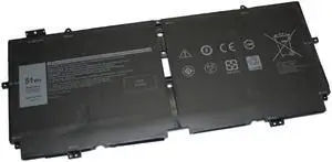 Powerwarehouse 52TWH replacement battery for Dell XPS 13 7390 2-in-1 7.6V 6375mah