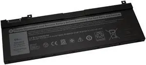 Powerwarehouse 5TF10 compatible battery for Dell Precision 7530 7540 7730 7740 7.6V, 8000mah