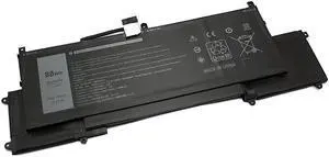 Powerwarehouse TVKGH compatible battery for Dell Latitude 9510, 9510 2-in-1 11.4V, 7334mah