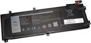Powerwarehouse V0GMT compatible battery for Dell Vostro 7500, G7 7700 TJDRR 11.4V, 4649mah