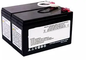 Powerwarehouse APCRBC109-PW replacement battery compatible with Battery Cartridge #109, BR1200LCDI, BR1300LCD, BR1500LCD, BX1300LCD, BX1300LCD-CN, BX1500LCD