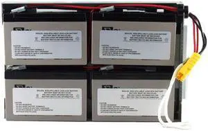 SLA Battery for APC SU1400R2BX120 - Powerwarehouse replacement RBC24 Catridge #24 Maintenance-Free Lead Acid Battery