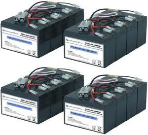 Powerwarehouse APC DL5000RMT5U (2x) UPS Battery - Premium Powerwarehouse 12V Lead Acid Battery Catridge #12 (2 Pack)
