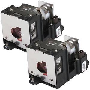 Jaspertronics Original VLT-XD700LP Lamp & Housing for