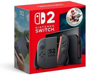 Nintendo Switch 2 + Mario Kart World Bundle with Super Mario Wonder Bundle