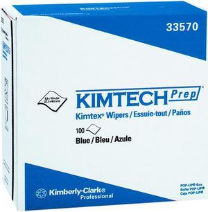 Kimberly-Clark - 33570 - Task Wipe KIMTECH PREP Kimtex Heavy Duty Blue NonSterile Polypropylene 8-4/5 X 16-4/5 Inch Disposable Kimberly Clark 33570