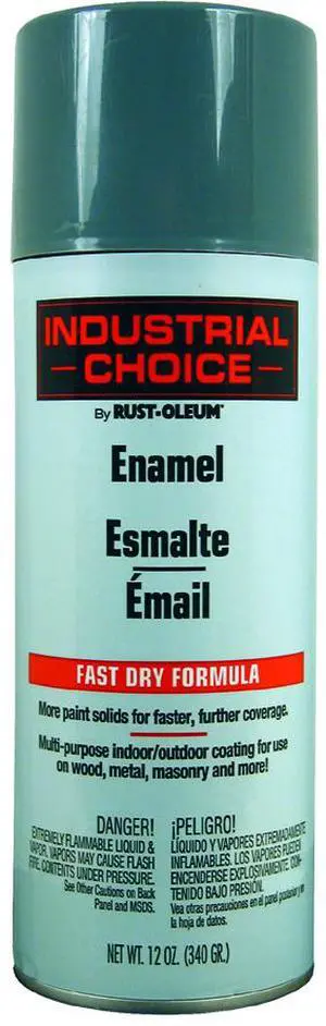 RUST-OLEUM 202214 Spray Paint, Machinery Gray, Gloss, 12 oz.
