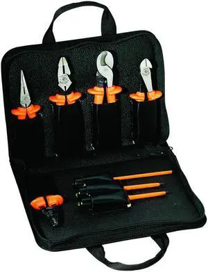 KLEIN TOOLS 33526 Insulated Tool Set,8 pc.