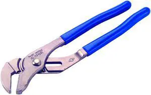 AMPCO SAFETY TOOLS P-39 10 in Straight Jaw Tongue and Groove Plier, Serrated