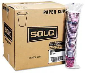 Solo Cup - 370SI-0041 - Bistro Design Hot Drink Cups, Paper, 10oz, 1000/Carton