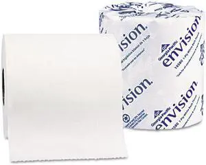 envision One-Ply Bathroom Tissue, 1210 Sheets/Roll, 80 Rolls/Ctn
