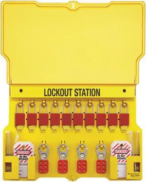 10-Lock Station
