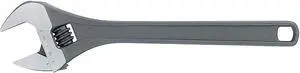 CHANNELLOCK 818N Adj. Wrench,18",2-1/8" Cap.,Black
