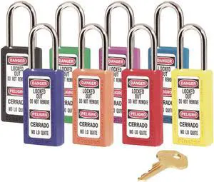 No. 411 Safety Lockout Padlocks