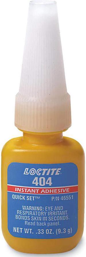 LOCTITE 234044 Instant Adhesive, 404 Series, Clear, 4 oz, Bottle