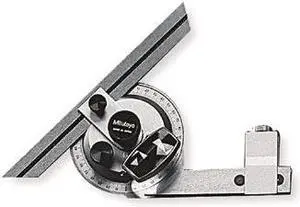 MITUTOYO 187-904 Universal Bevel Protractor,6 In