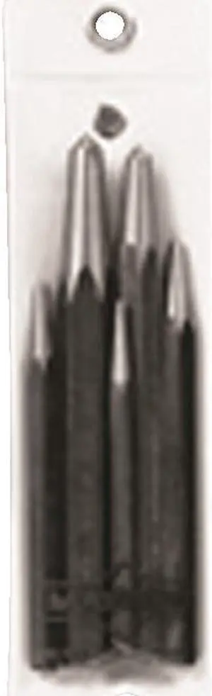 Mayhew Tools - 62214 - 4 to 6-1/4 Steel Center Punch Set; Number of Pieces: 5