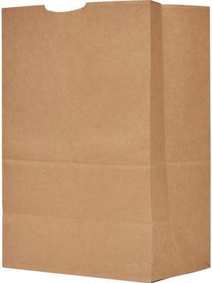 AJM Packaging - GS57NP5C - AJM Packaging Grocery Sacks - 12 Width x 17 Length x 7 Depth - Kraft - Kraft - 500/Carton -