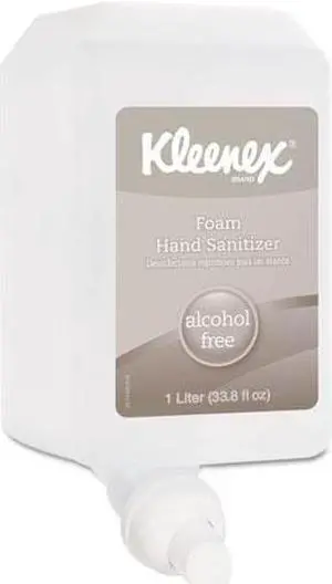 Kimberly-Clark - 12977 - Alcohol-Free Foam Hand Sanitizer, 1, 000 ml, Clear, 6/Carton