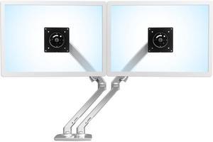 Ergotron 45-496-026 MXV Desk Dual Monitor Arm for up to 24" Displays