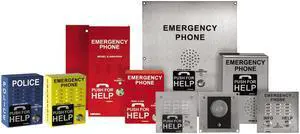 Viking Electronics - E-1600-30A-EWP - ADA Compliant Stainless Steel Emergency Phone with Dialer and Voice Announcer