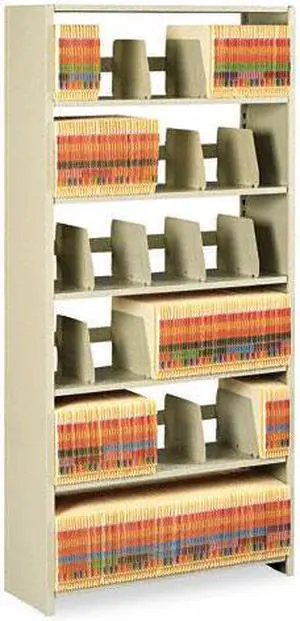 Tennsco 1276PCSD Snap-Together Open Shelving Steel 6-Shelf Closed Starter Set 36 x 12 x 76 Sand Tennsco 1276PCSD Snap-Together Open Shelving Steel 6-Shelf Closed Starter Set 36 x 12 x 76 Sand