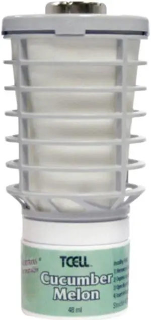 RUBBERMAID FG402470 Oil Air Freshener Refill,Cucumbe,PK6
